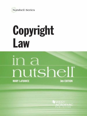 cover image of Copyright Law in a Nutshell